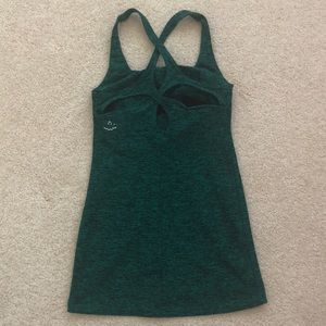 LIKE NEW Beyond Yoga Emerald Green Top -